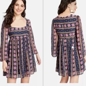 Modcloth Dress Women's Floral Paisley Size 10